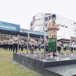 Kapolresta Mojokerto Adakan Shalat Ghaib, Untuk Korban Bencna Sulbar dan Kalsel