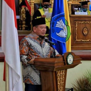 Di Sidang Terbuka Unkhair, Ketua DPD RI Sebut 2 Momen Pemicu Pembangunan Malut