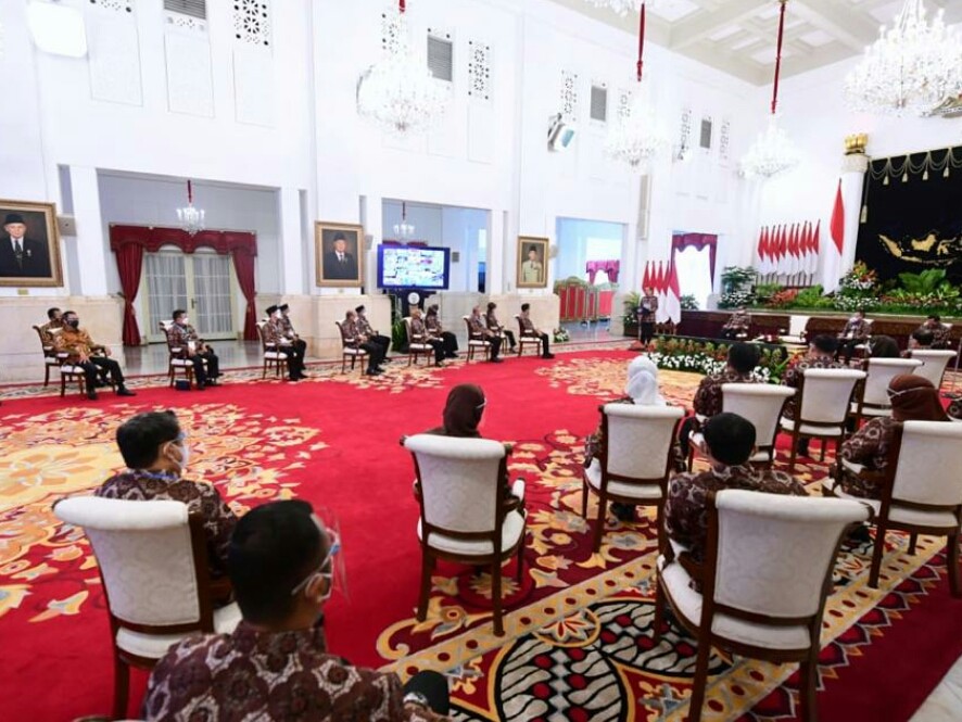 Munas Dibuka Presiden Jokowi, Apkasi Laporkan soal Refocusing APBD hingga Vaksinasi