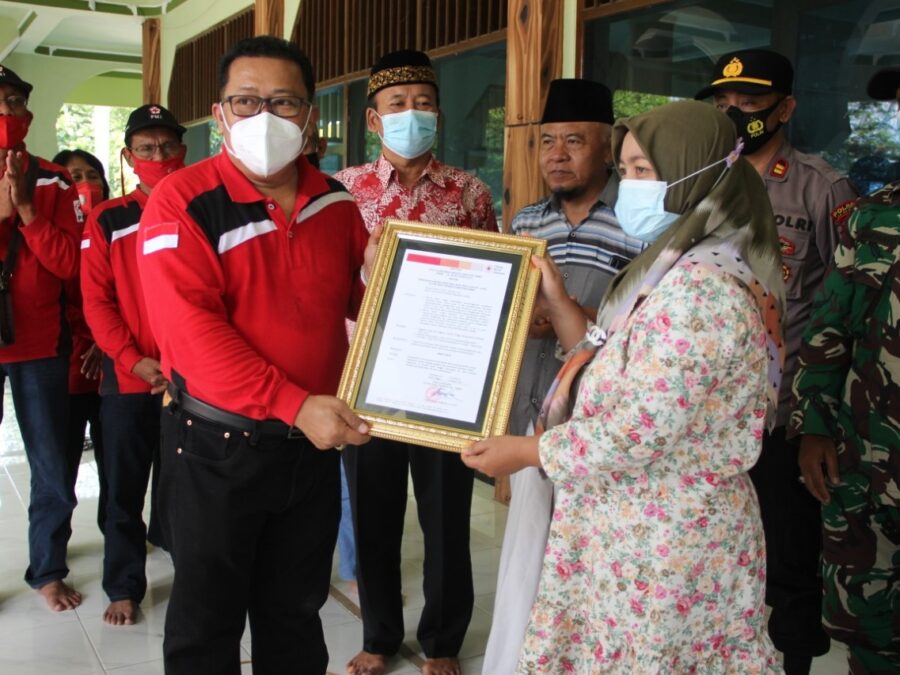 PMI Jember Resmikan Kampung Donor Kidul Besuk Ajung