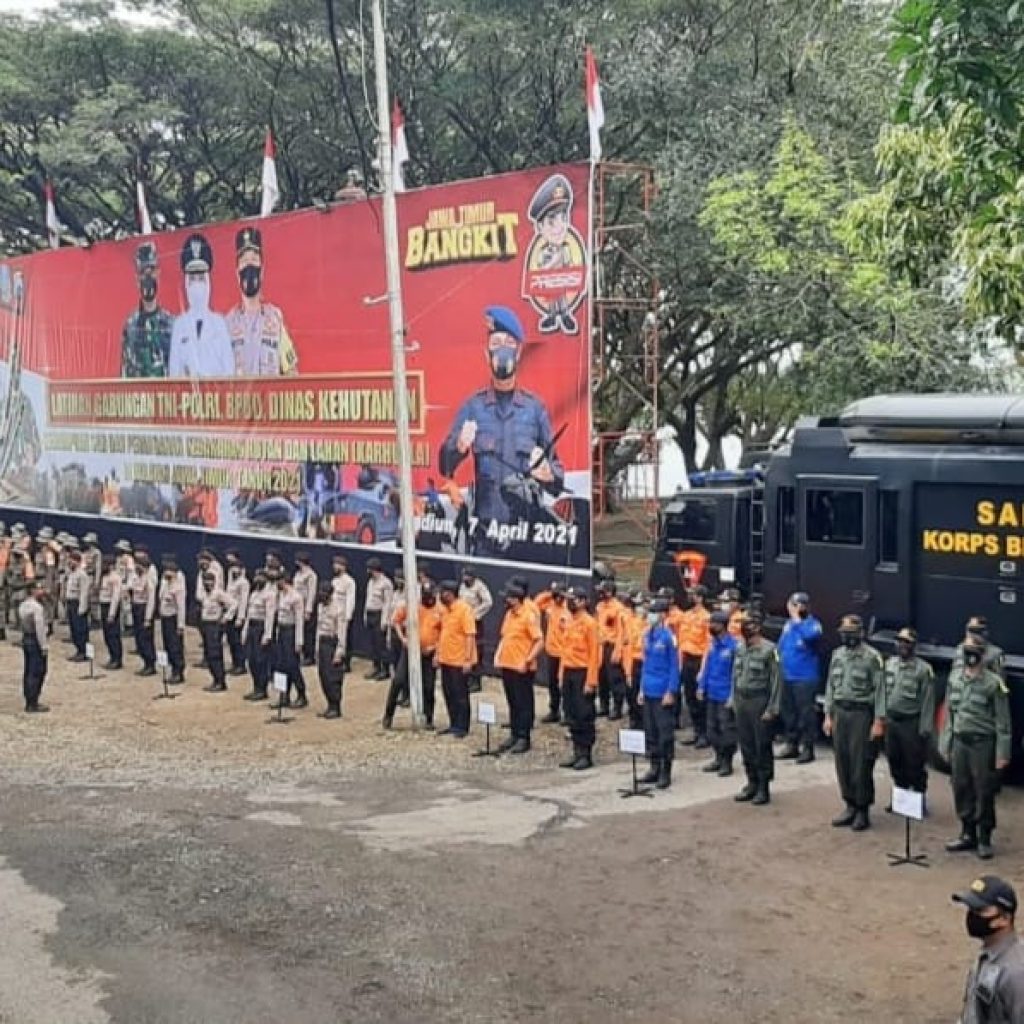 Latgab SAR dan Karhutla Bareng TNI-Polri, BPBD Jatim Terjunkan Tiga Tim dan Boyong Peralatan Evakuasi