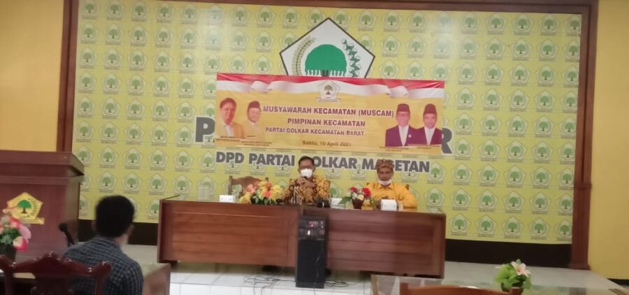 Golkar Magetan Gelar Musyawarah Kecamatan Serentak