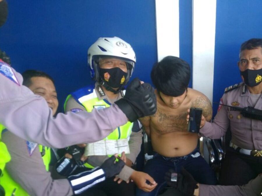 Naik Motor Protolan & Simpan Sabu, Pemuda Kediri Dijebloskan Sel Tahanan