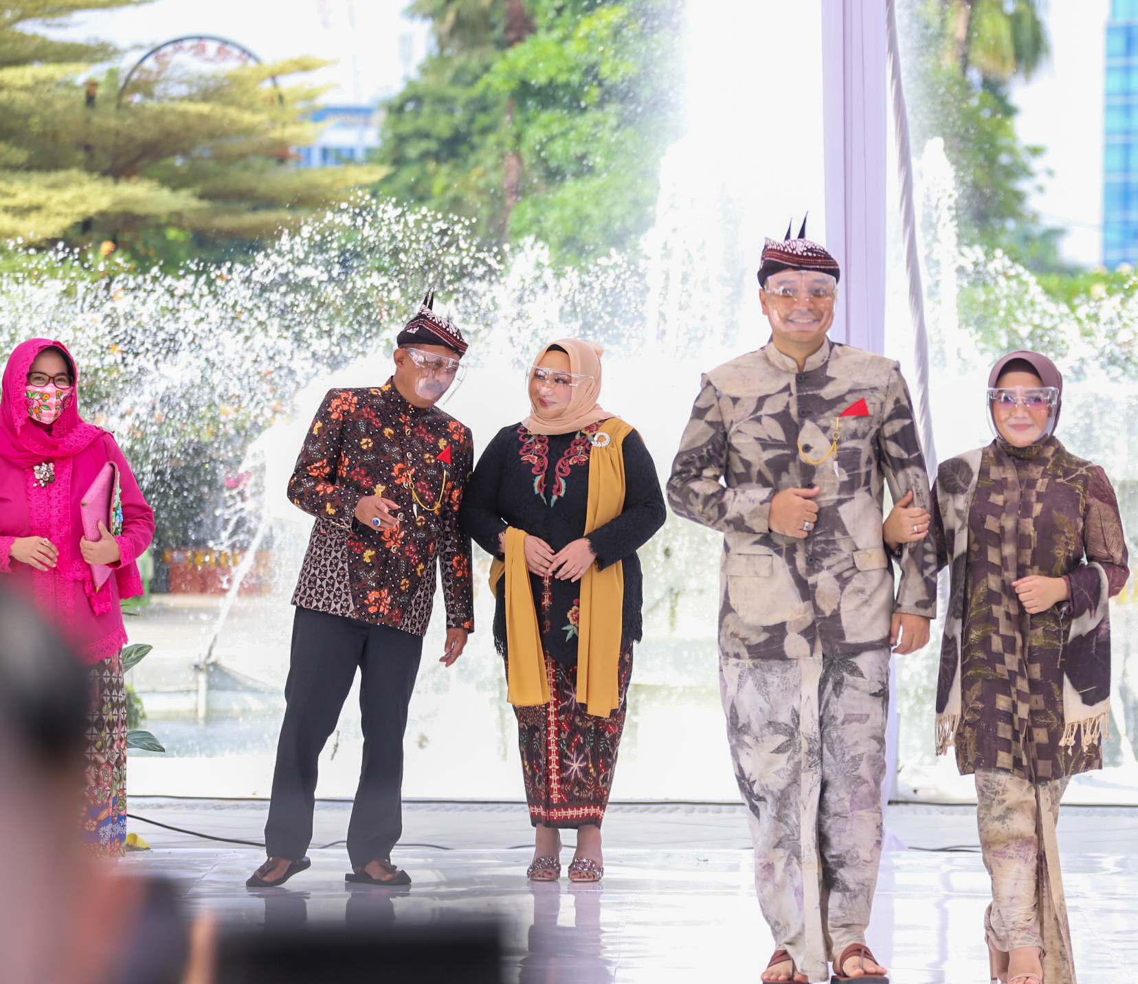 Wali Kota dan Wawali Ikut Marakkan Fashion Show UMKM Hari Kartini