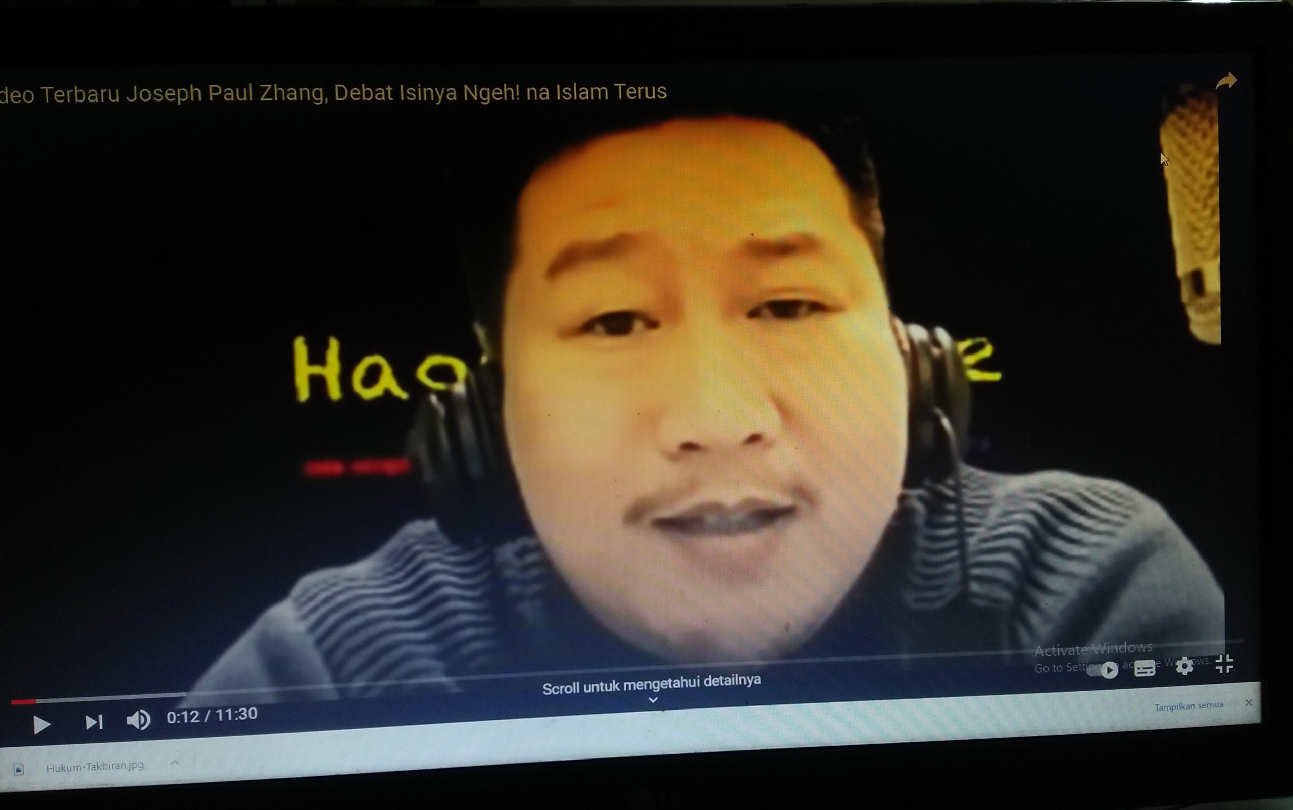 DPO Polri Jozeph Paul Zhang Muncul di YouTube, Ini Katanya