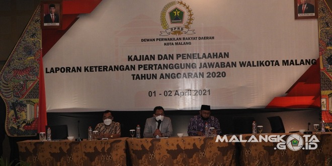 Pemkot-DPRD Kota Malang Kaji dan Telaah LKPJ Wali Kota Malang Tahun 2020