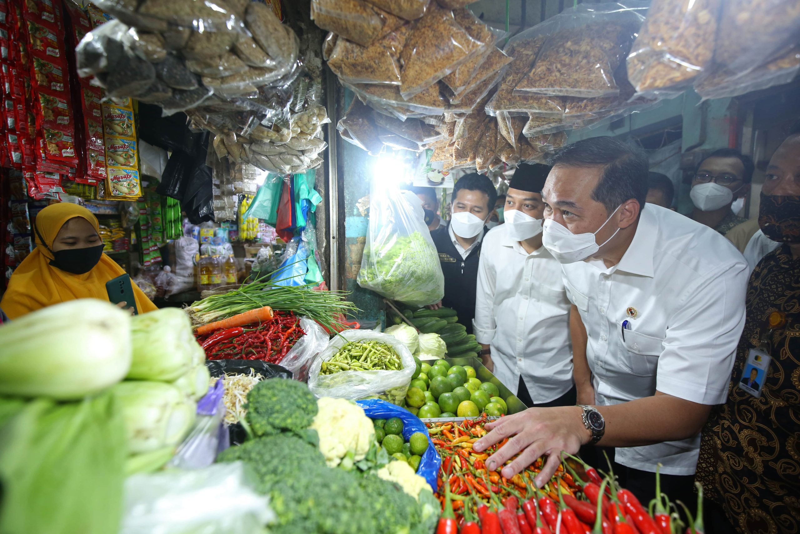 Mendag Puji Stabilitas Harga Sembako di Surabaya