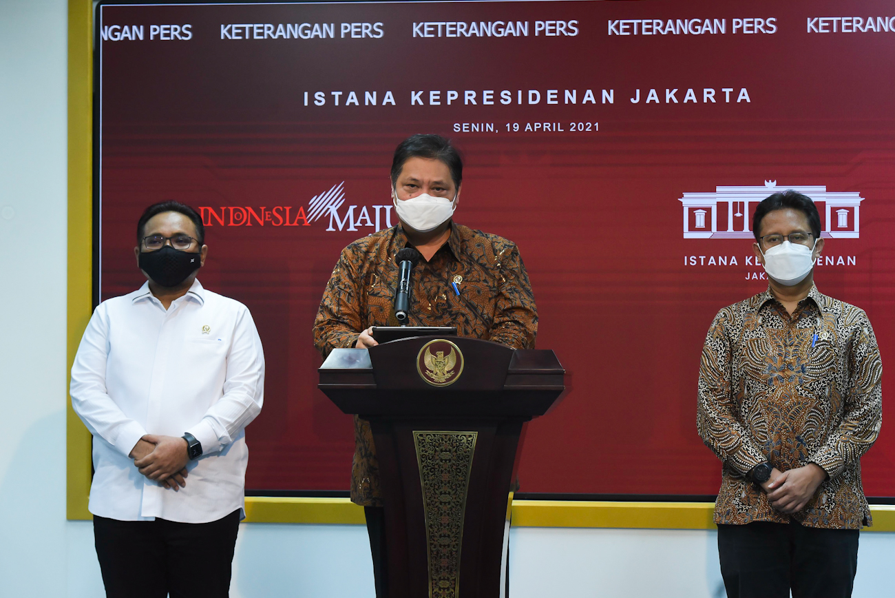 Pemerintah Perpanjang PPKM Mikro Hingga 3 Mei di 25 Provinsi