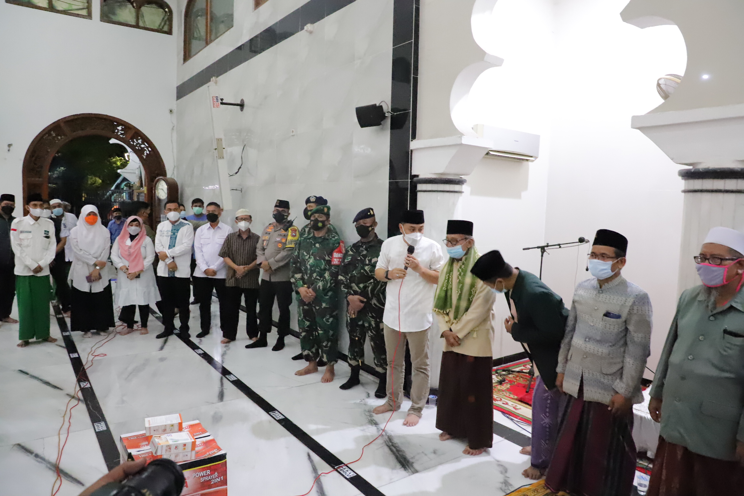 Eri dan Forkopimda Keliling Pantau Takbiran dan Persiapan Salat Idul Fitri