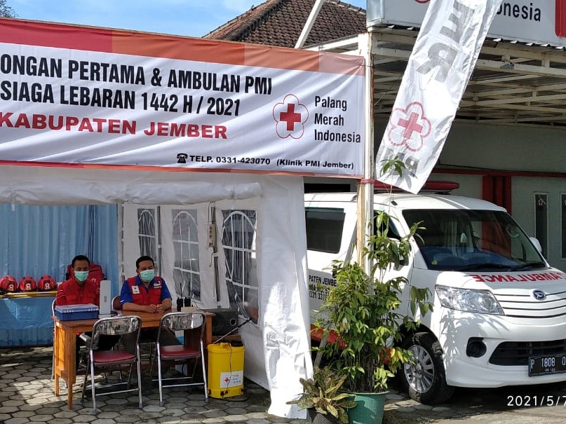 PMI Jember Dirikan Lima Posko Siaga Lebaran