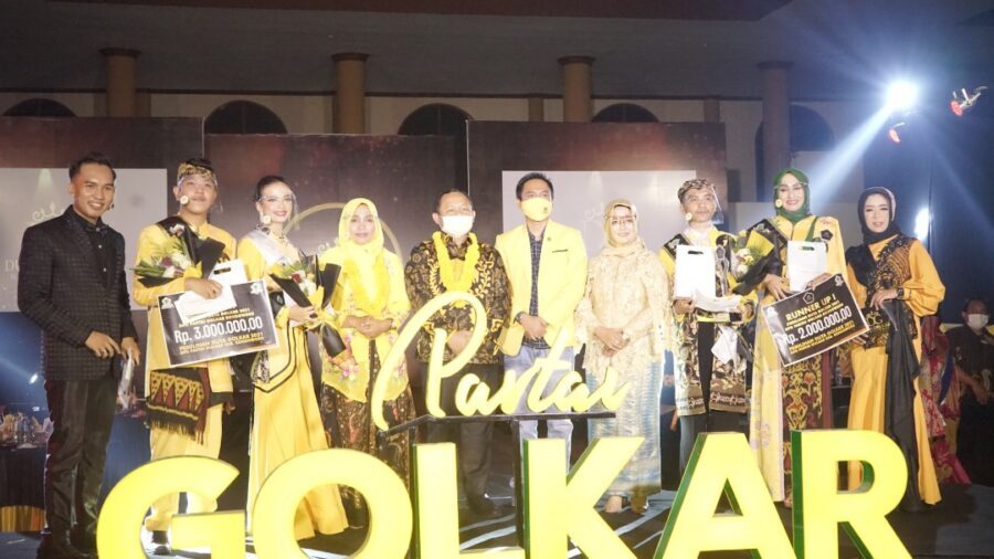 Malam Duta Golkar Bondowoso, Sarmuji: Kami Akan Fasilitasi Pengembangan Karier Mereka