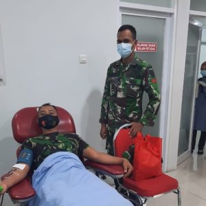 Ketua PMI Ikut Serta, SembilanAnggota TNI Donor Konvalesen