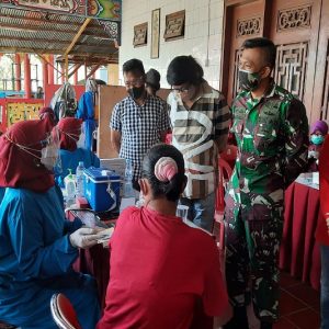 Program Vaksinasi Kodim 0811 Tuban Sasar Klenteng,Ponpes dan Tempat Wisata