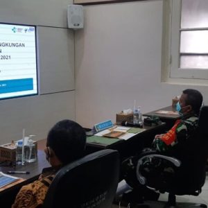 Mas Bup Ikuti Rakornis TMMD ke-113 Secara Virtual