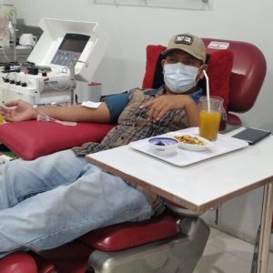 Sembuh dari Covid-19, Anggota Polisi Lanjut Donor Plasma Konvalesen