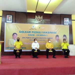 Jember Kabupaten ke 22 Disinggahi Tim Vaksin Golkar Jatim