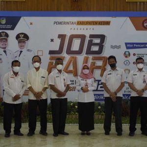 Tekan Pengangguran, Pemkab Kediri Gandenf 47 Perusahaan Gelar Job Fair