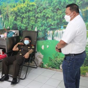 Kajari Jember: Donor Darah Aktif Malah Bikin Badan Tambah Enak dan Sehat