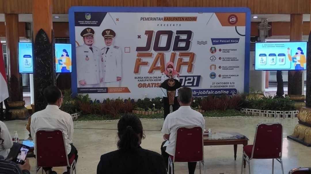 Tekan Pengangguran, Pemkab Kediri Gandeng 47 Perusahaan Gelar Job Fair