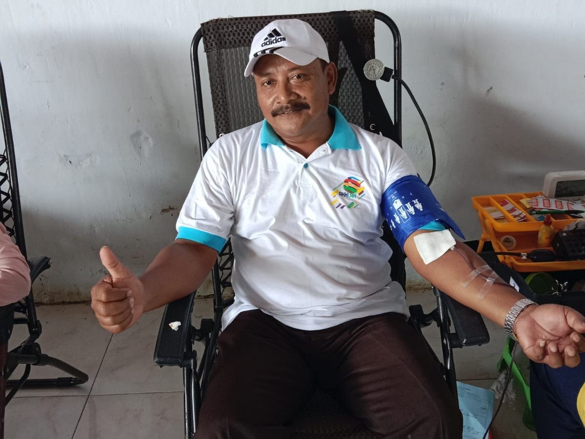 Pekerja Kebun PTPN Xll  Aktif Donor Darah