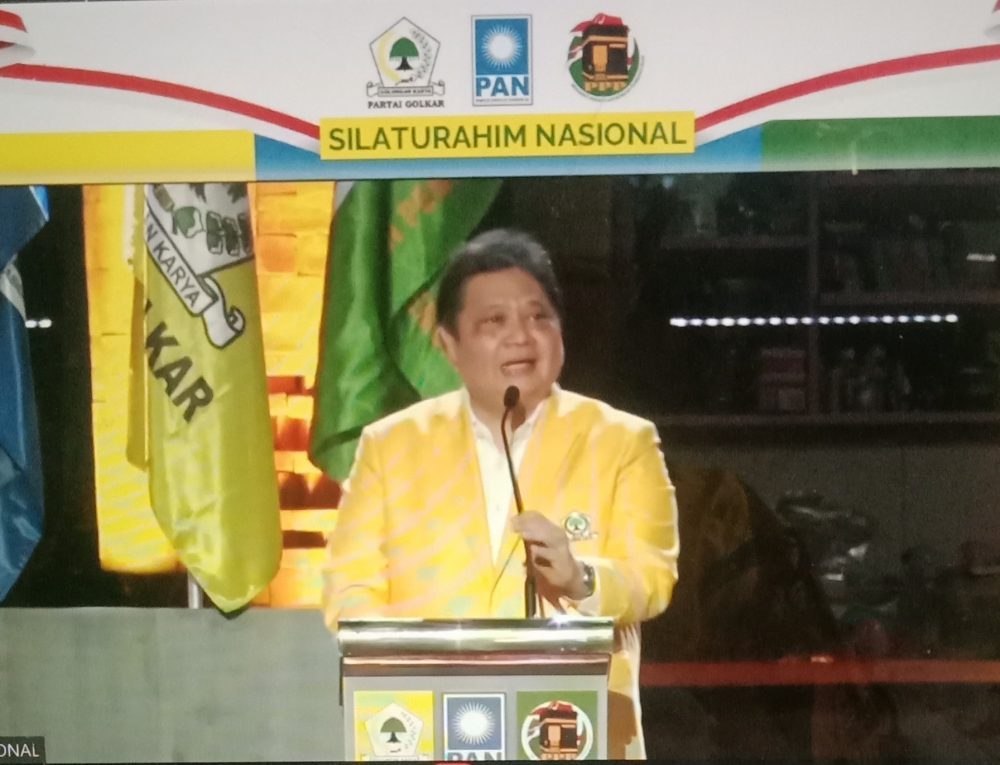 Dihadiri Luhut dan Ketum Projo, Silaturahmi Nasional KIB Teken Dukumen Kesepahaman