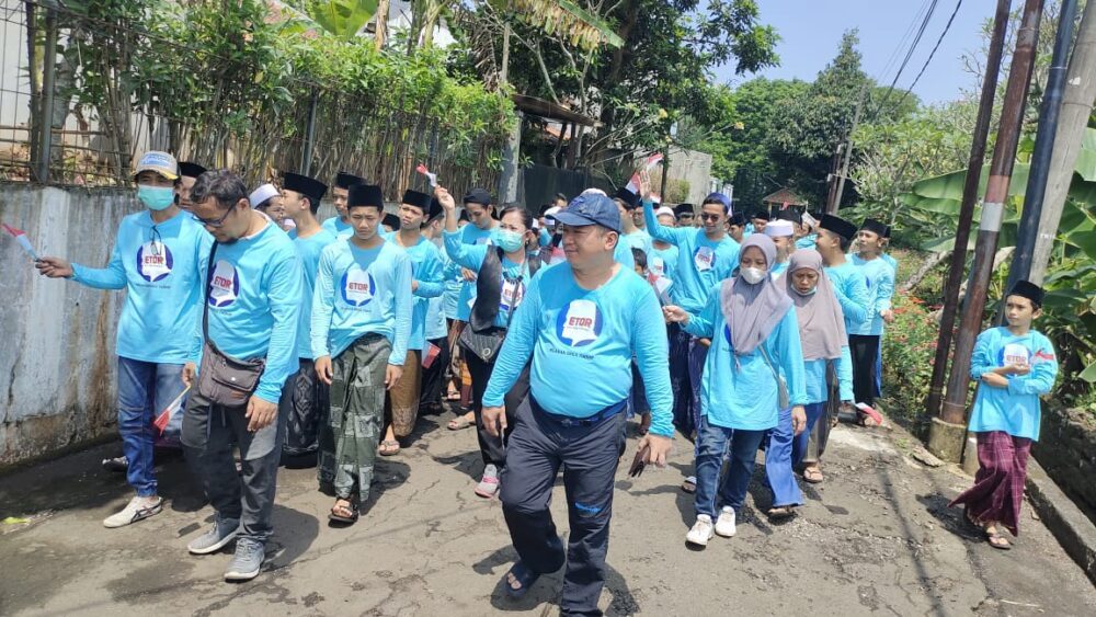 Deklarasi Relawan Erick Thohir Jabar dan Banten Berlangsung Meriah