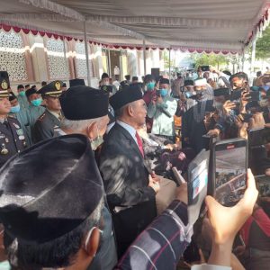 Menko PMK Muhadjir Agustusan di Pesantren Ngruki