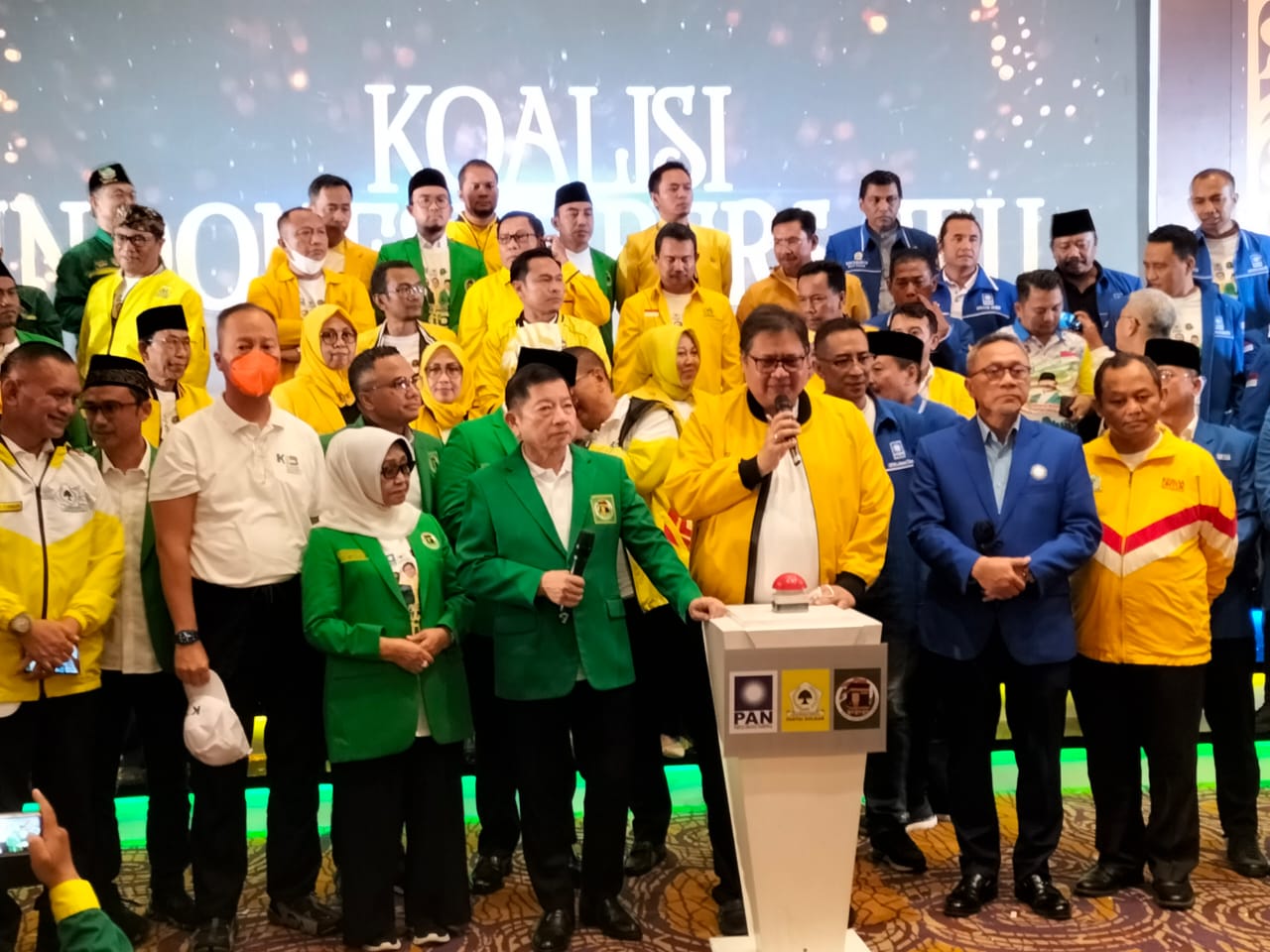 Ketua Golkar Airlangga Hartarto Anggap KIB Perkuat Gagasan Presiden Jokowi