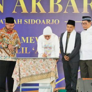 Resmikan Asrama Ponpes Al Fattah Sidoarjo, Gubernur  Sampaikan Empat Pesan