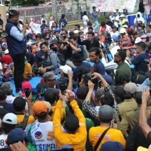 Di Surabaya Capres Anies Tebar Janji Kesejahteraan