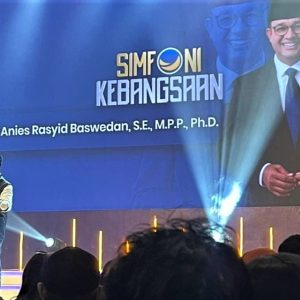 Anies Baswedan Pidato Momen Pemilu di Simfoni Kebangsaan