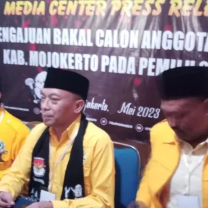 Daftarkan 50 Bacaleg, Partai Golkar Kabupaten Mojokerto Targetkan 10 Kursi