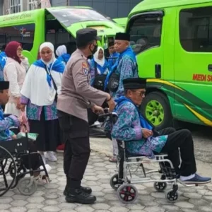 Jamaah Haji Sulteng Rasakan Kenyaman Pengamanan Pemberangkatan Haji 2023