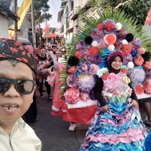 Ratusan Peserta Meriahkan Karnaval Agustusan Kampung Celep