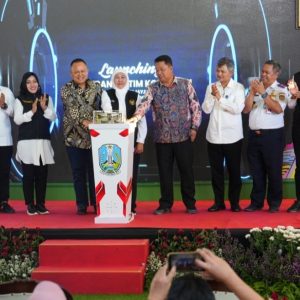 Gubernur Jatim Resmikan Bus Trans Jalur Mojokerto – Balongpanggang – Gresik