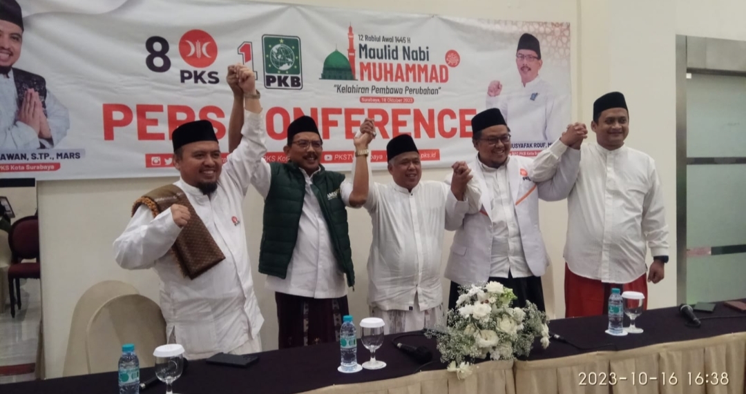 Solidkan Amin, PKS Dan PKB Sholawat Bersama