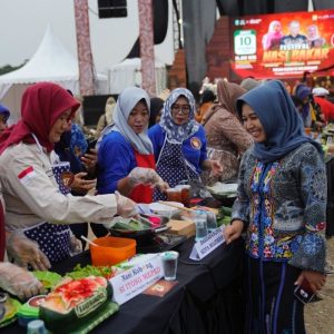 Pekan Budaya Majapahit 2023, Gelar  Festival Nasi Bakar