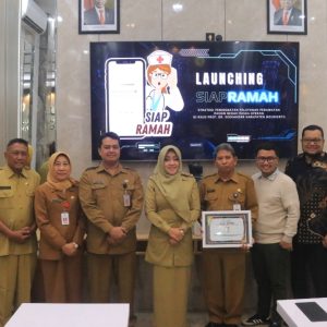 Tingkatkan Layanan Kesehatan, Bupati Ikfina Launching Aplikasi Siap Ramah RSUD Soekandar