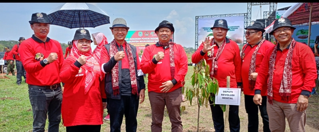 Tanam 20.500 Pohon di Majalengka, Didik Suhardi: Tanam Pohon Buang Egoisme