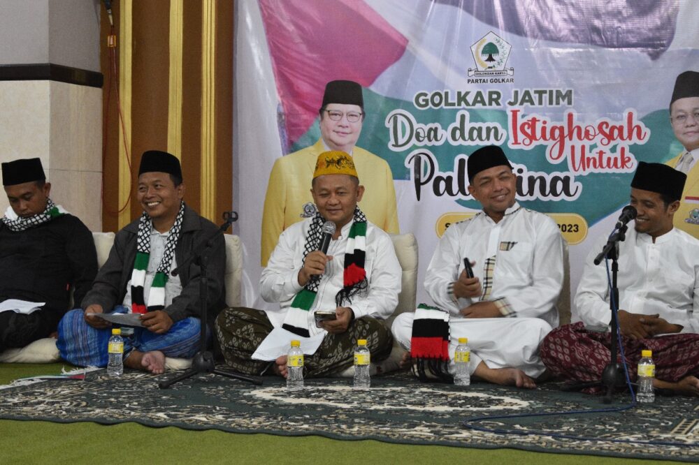 Golkar Jatim Ketuk Pintu Langit dengan Doa dan Istighosah untuk Rakyat Palestina