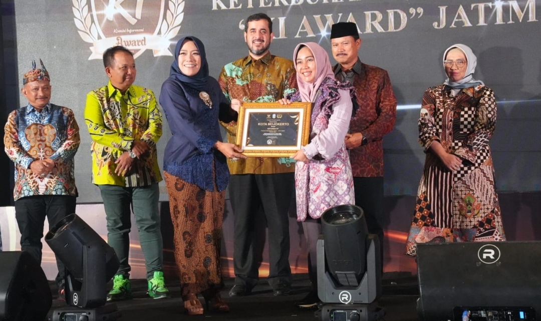 Pemkot Mojokerto Borong Penghargaan KI Awards Jatim 2023