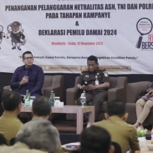 Pj. Walikota Mojokerto Perintahkan BKPSDM Beri Sanksi Tegas Pada Temuan ASN Tidak Netral