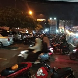 Malam Tahun Baru di Puncak Pacet Mojokerto Padat Pengunjung