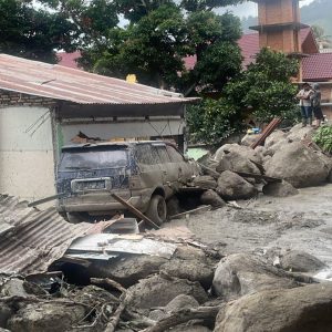 Kepala BNPB Tinjau Lokasi Terdampak Banjir Bandang Humbang Hasundutan