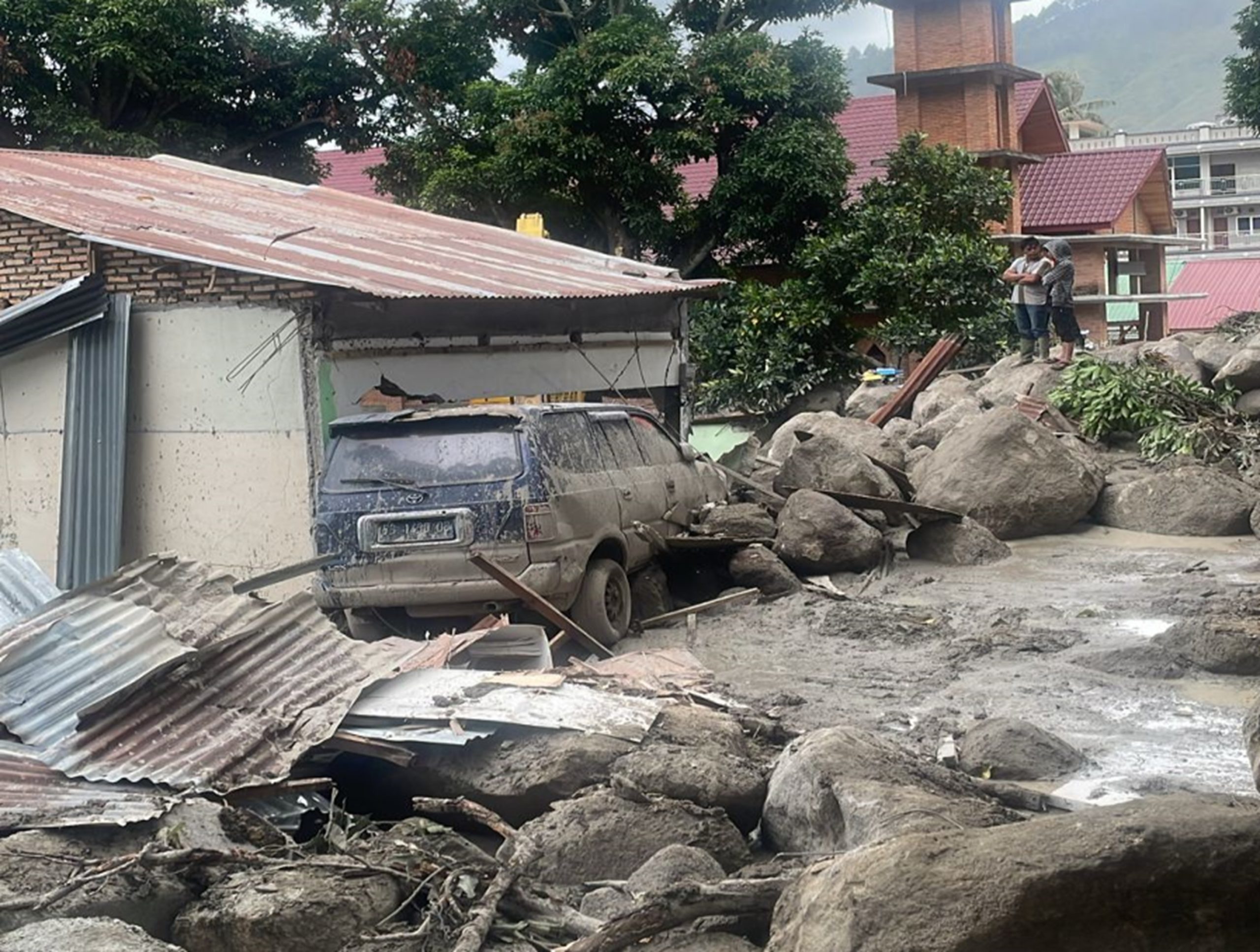 Kepala BNPB Tinjau Lokasi Terdampak Banjir Bandang Humbang Hasundutan