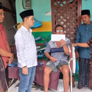 Wabup Gus Barra Cek Korban Angin Beliung dan Salurkan Bantuan