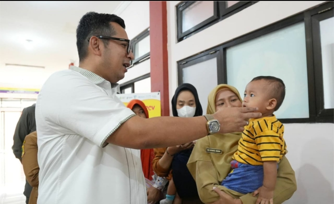 Pastikan Kesiapan Nakes PIN POLIO, Pj. Walikota Sidak Puskesmas