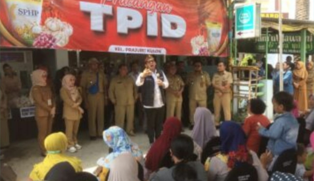 Stabilkan Inflasi Tetap Rendah, PJ. Walikota Ali Kuncoro Resmikan 3 Pracangan TPID di Prajurit Kulon