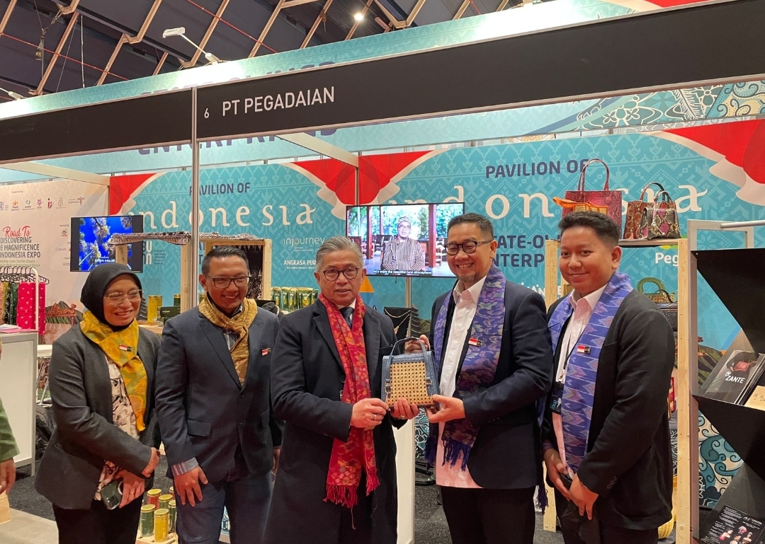 Go Global, Pegadaian Pameran Produk Unggulan di Belanda