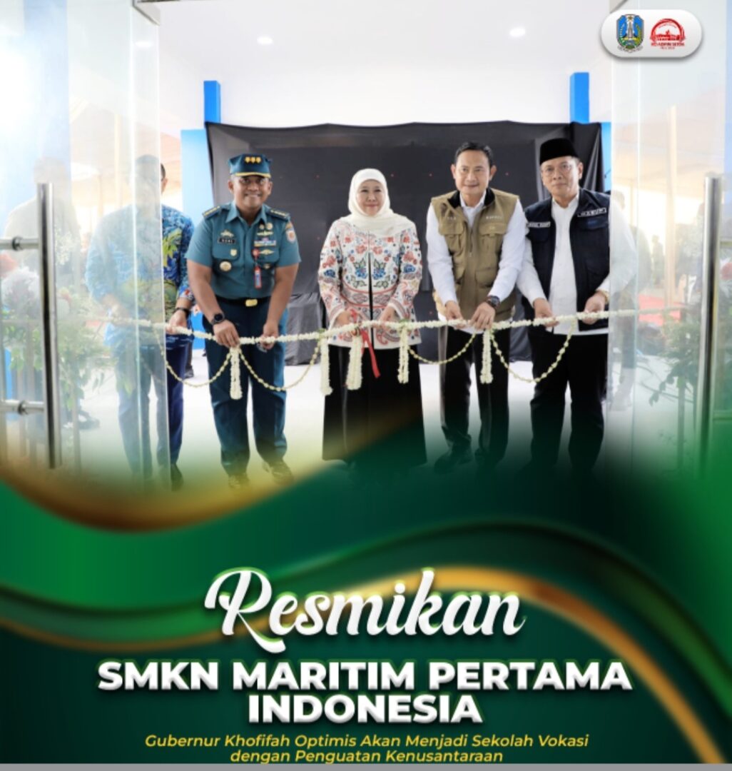 Di Lamongan, SMKN Maritim Berasrama Pertama di Indonesia Diresmikan